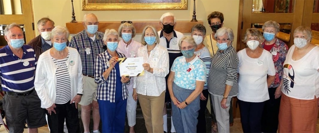 Stoneridge Creek Pinochle Club (photo: Ken Sweezey)