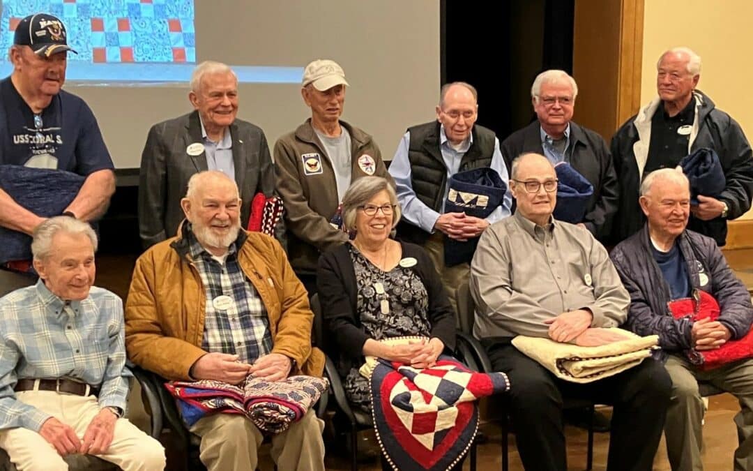 Community Tradition Celebrates Veterans Day With Quilts and Questions